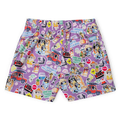 RSVLTS RSVLTS Bluey Series 2 "Road Trip" _ Preschooler Hybrid Shorts