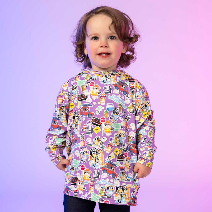RSVLTS Bluey Preschooler Performance Hoodie Bluey "Let's Motor" – Preschooler Performance Hoodie