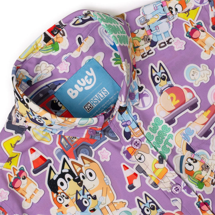 RSVLTS RSVLTS Bluey Series 2 "Road Trip" Youth _ KUNUFLEX Short Sleeve Shirt