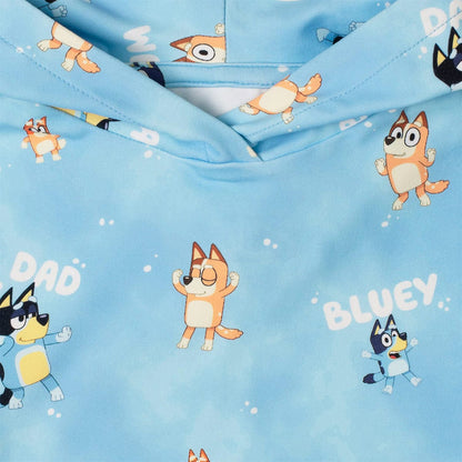 RSVLTS Bluey Preschooler Performance Hoodie Bluey "Meet the Heelers" – Preschooler Performance Hoodie