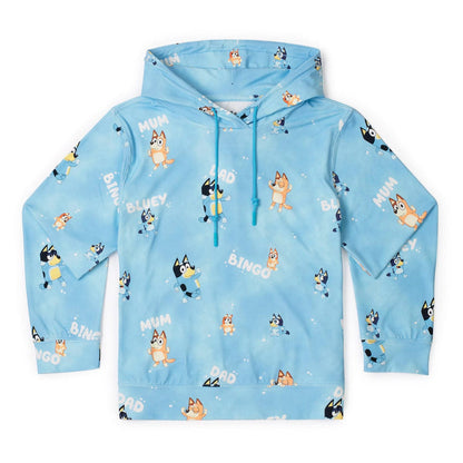 RSVLTS XS Bluey Youth Performance Hoodie Bluey "Meet the Heelers" – Youth Performance Hoodie