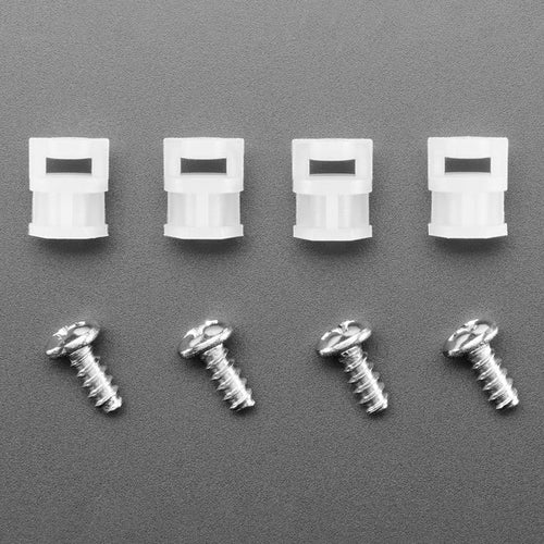 Board Edge Mounting Kit - Pack of 4 by Adafruit - The Pi Hut
