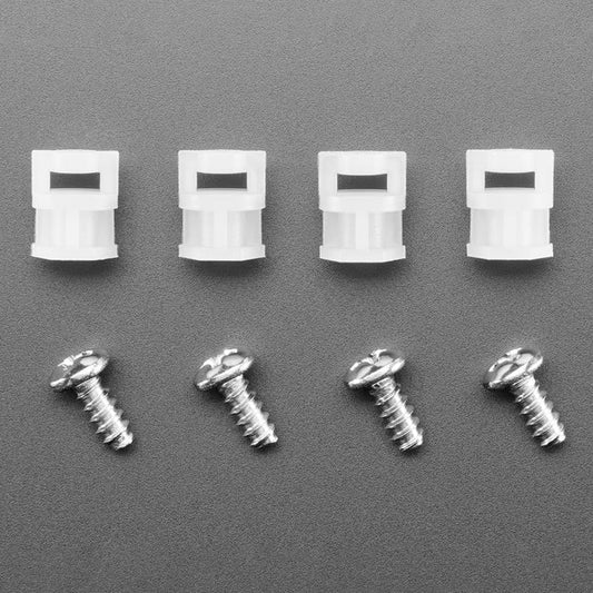 Board Edge Mounting Kit - Pack of 4 by Adafruit - The Pi Hut