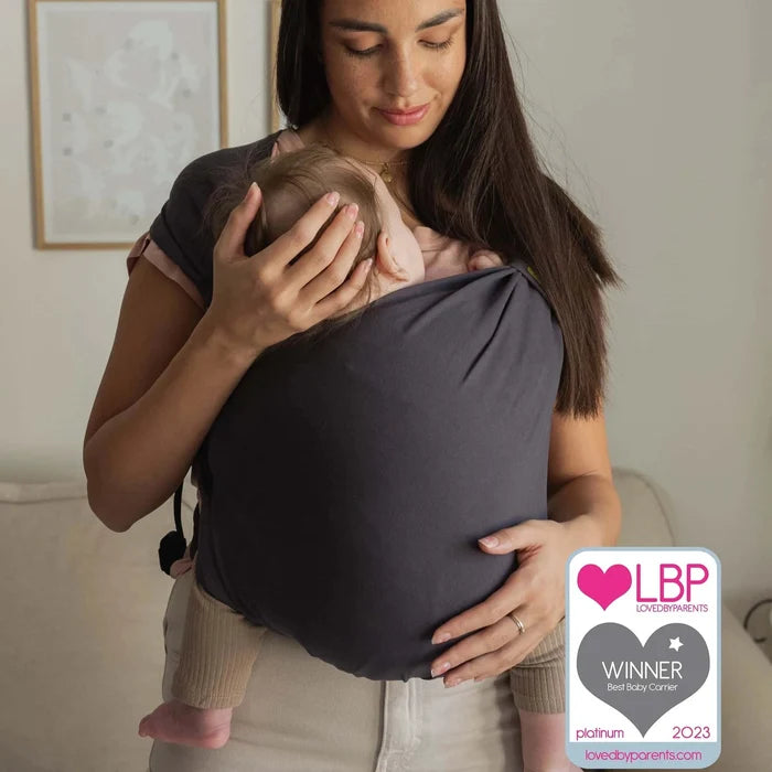 This effortless hybrid baby carrier is an ideal choice for all parents looking for a simple and convenient carrier for babies from birth to 18 months (7-35 lb or 3.2-16 kg)! Charcoal
