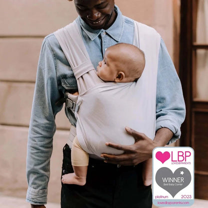 This effortless hybrid baby carrier is an ideal choice for all parents looking for a simple and convenient carrier for babies from birth to 18 months (7-35 lb or 3.2-16 kg)! Gray