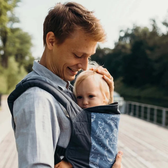 Boba Classic Baby Carrier - With its streamlined, minimalist design, this trusted original offers exactly what you need without any extras. Comfortable and convenient, it works best for babies 4-24 months or 7-45 Ibs, and includes an infant insert for newborns. Constellation