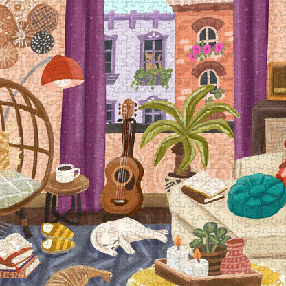 Boho textures, earthy tones, and restful vibes — this puzzle captures the art of slow living.