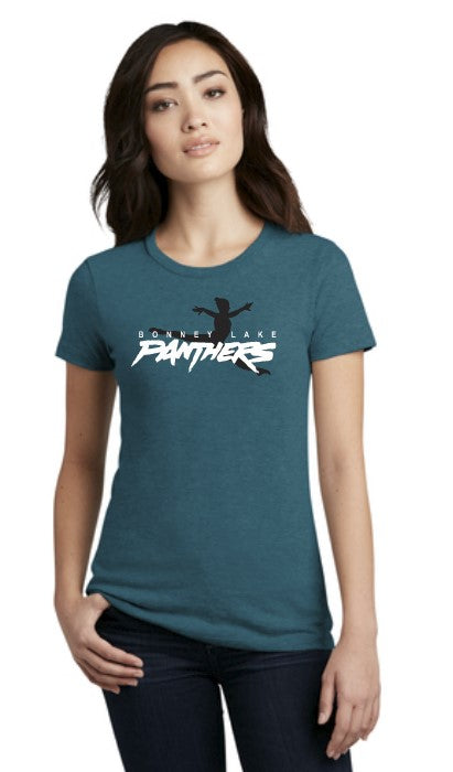 Bonney Lake Gymnastics Ladies Perfect Blend Tshirt