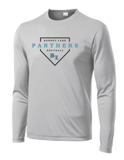 Bonney Lake Softball Long Sleeve Performance Tee (Diamond Logo)