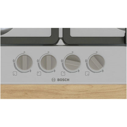 Bosch PGP6B5K90 Series 4 60cm Gas Hob Stainless steel