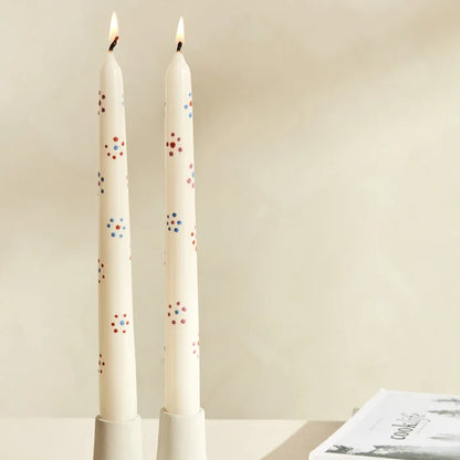 Bougeoir Karaca Home Flower 2 pièces, doux