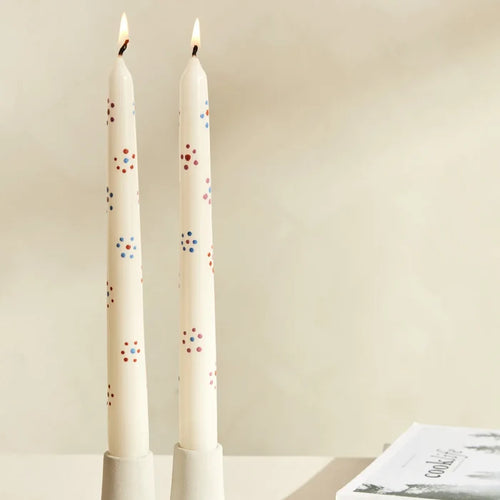 Bougeoir Karaca Home Flower 2 pièces, doux