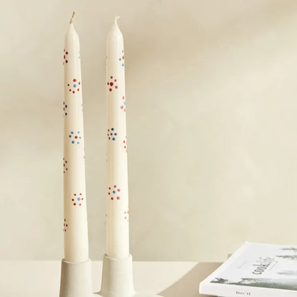 Bougeoir Karaca Home Flower 2 pièces, doux