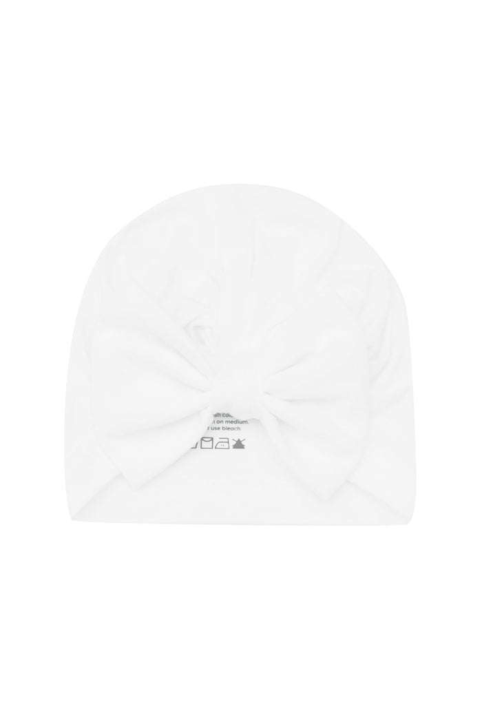 Bow Headwrap in Cloud White