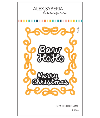 Bow Ho Ho Frame Die Set