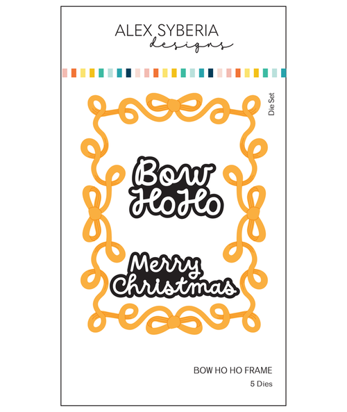 Bow Ho Ho Frame Die Set