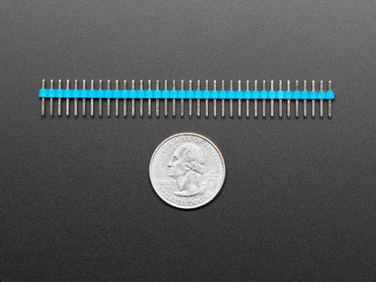 Break-away 0.1" 36-pin strip male header - Rainbow Combo 10 Pack by The Pi Hut - The Pi Hut