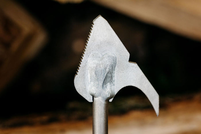 The tip of the  Breeo 304 Fire Poker