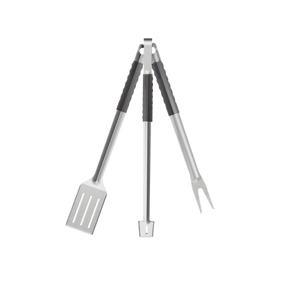 Breeo Grilling Tools: Spatula, Tongs, and Fork