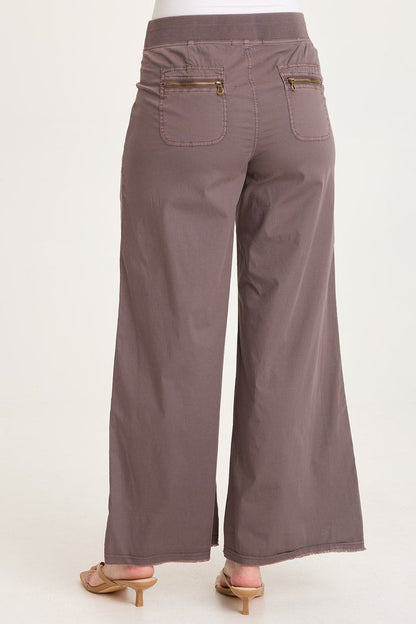 XCVI Brently Poplin Wide Leg Pant