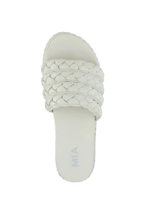 Bri Braided Leather Slide Sandal