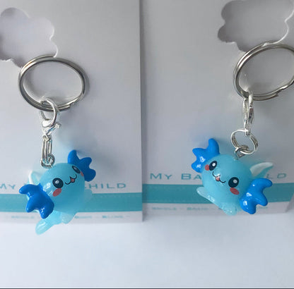 Bridle Charm: Axolotyl 🩵