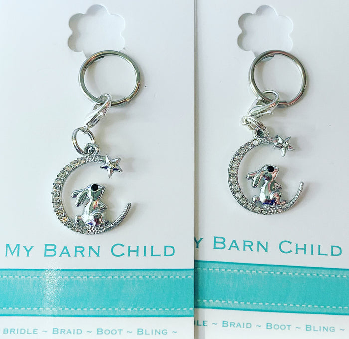 Bridle Charm: BunnyMoon 🐰🌙 NEW