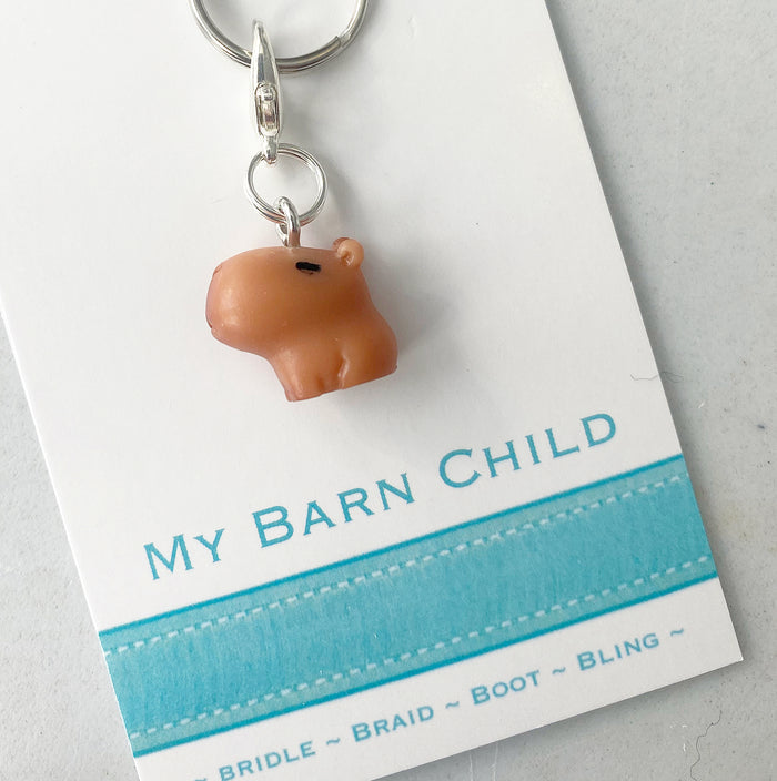 Bridle Charm: Capybara 🤎 NEW
