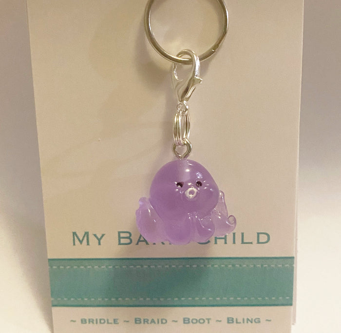 Bridle Charm: Octopus 🐙 NEW