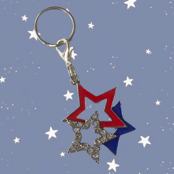 * Bridle Charm: Stars R, W & B 🇺🇸
