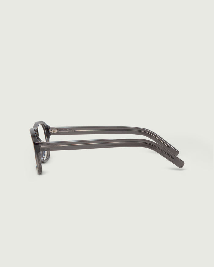 Ant::Briggs Eyeglasses square black acetate side
