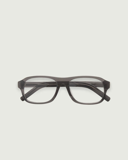 Ant::Briggs Eyeglasses square black acetate top