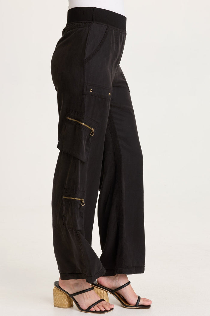 XCVI Britte Twill Multi-Pocket Cargo Pant