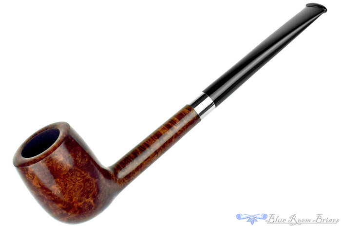 Blue Room Briars is proud to present this Bruno Nuttens Pipe B3 Bing Billiard with Silver