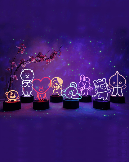 BT21 SHOOKY LED Otaku Lamp