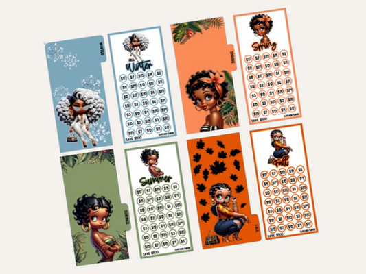 Budget Bundle | Betty Boop | Seasons2 | Set of 8