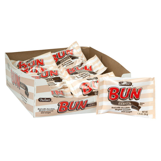 Bun Bars Vanilla & Peanuts - 24ct