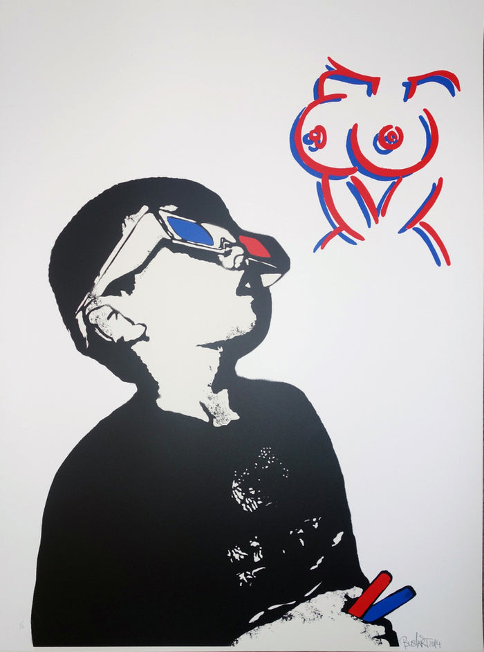 BUST - What All Boys Want - HAND FINISHED, P/P (Printers Proof)