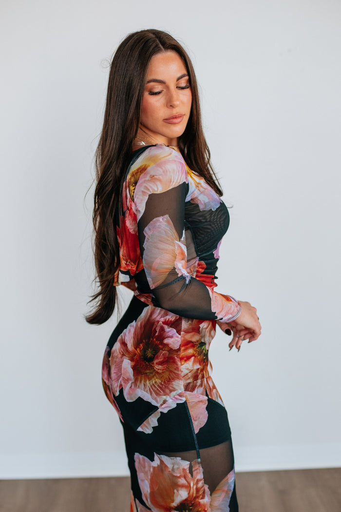 Camellia Floral Top