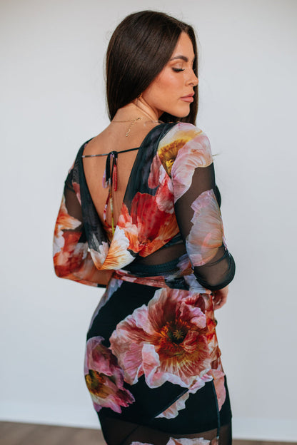 Camellia Floral Top
