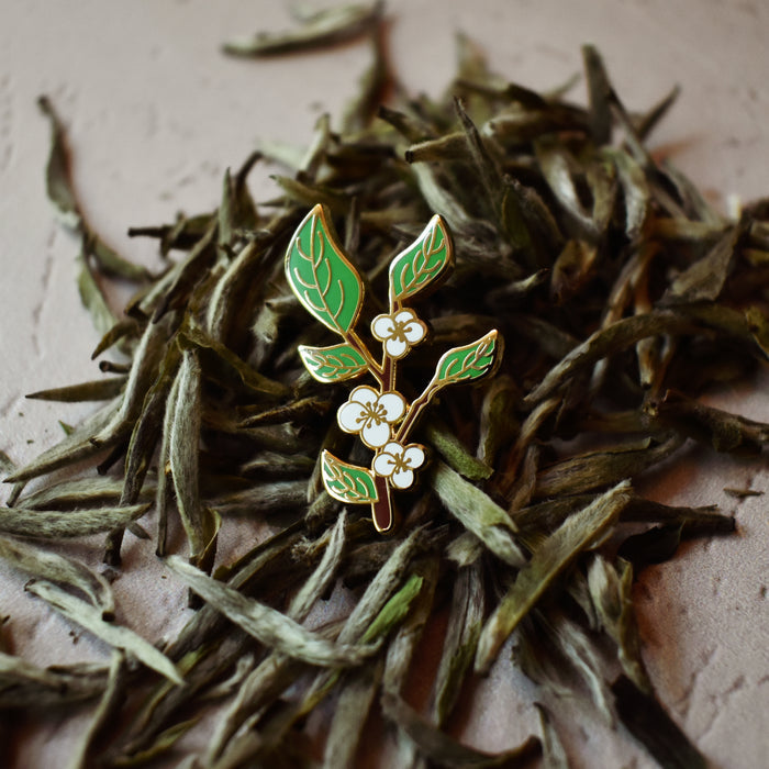 Camellia Sinensis Enamel Pin