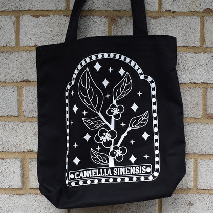 Camellia Sinensis (Tea Plant) Tote Bag