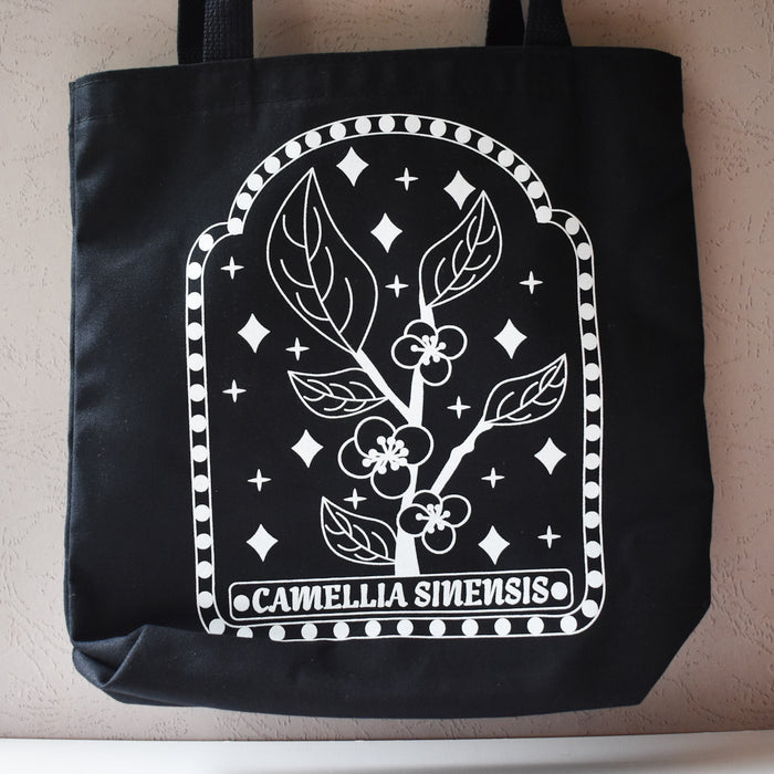 Camellia Sinensis (Tea Plant) Tote Bag
