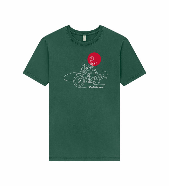 CAMISETA WHEELS AND WAVES