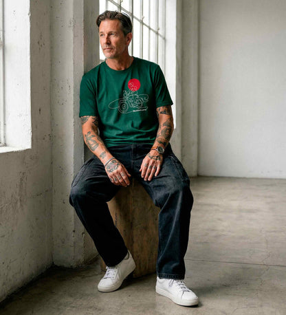 CAMISETA WHEELS AND WAVES