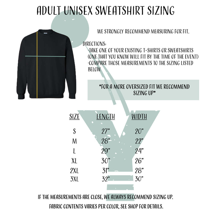 "Camp in Luxury Hotels" Glamping Sweatshirt, Adult Small-VIP
