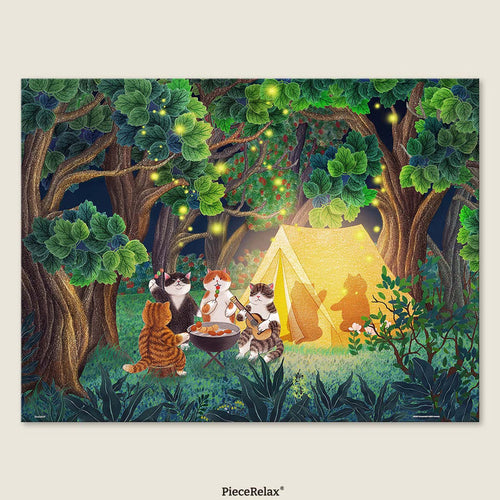 Explore the secret world of cat campers — perfect for puzzle lovers who dream of nature. You’ll Always Get There with PieceRelax.