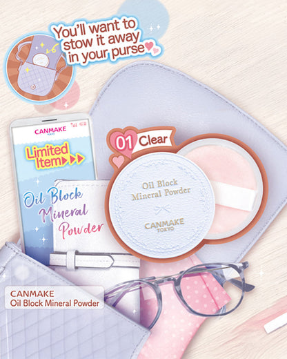 CANMAKE Oil Block Mineral Powder