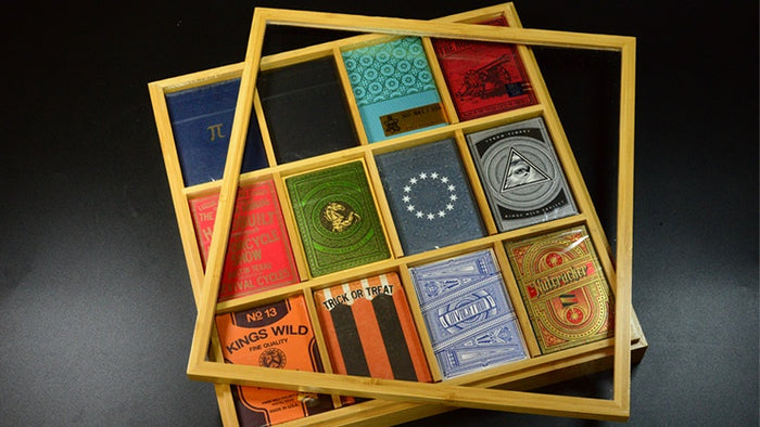 Carat Bamboo 12 Deck Display Playing Cards by Carat Case Creations