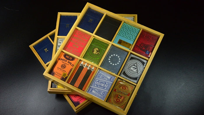 Carat Bamboo 12 Deck Display Playing Cards by Carat Case Creations